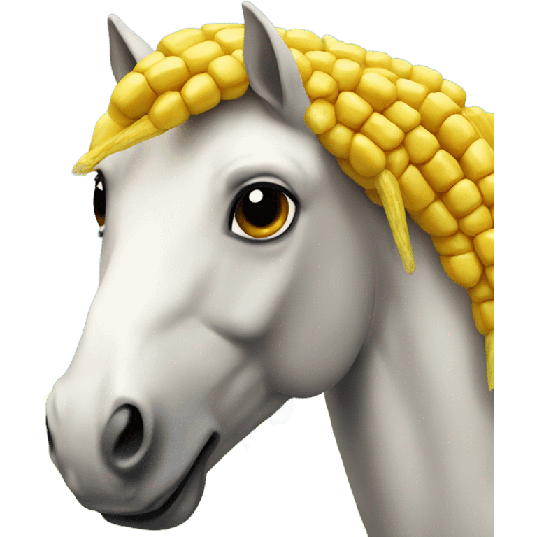 Corn horse  emoji