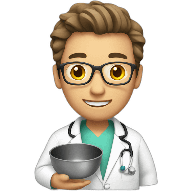 Doctor cooking emoji