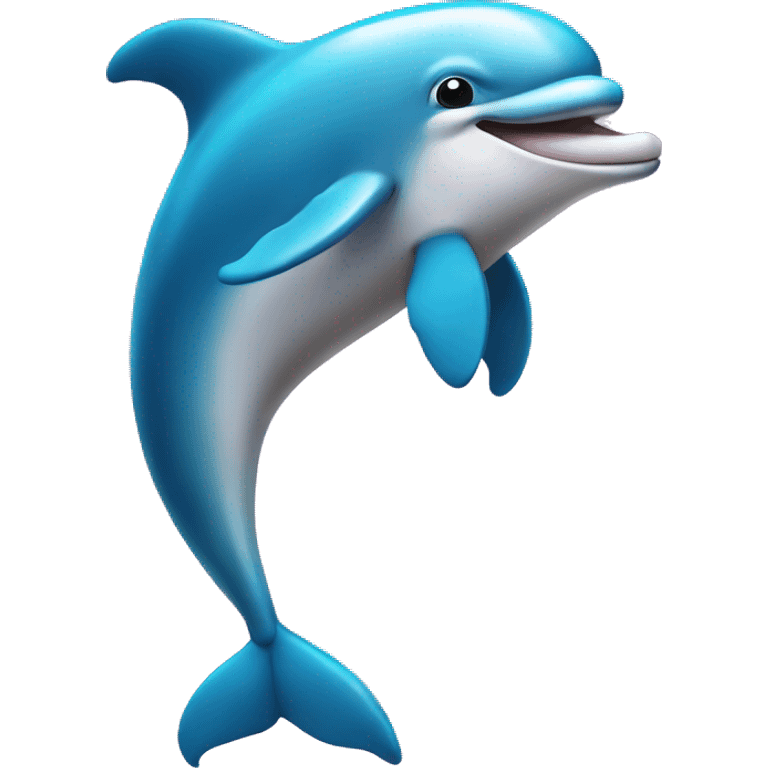 tap dancing dolphin  emoji