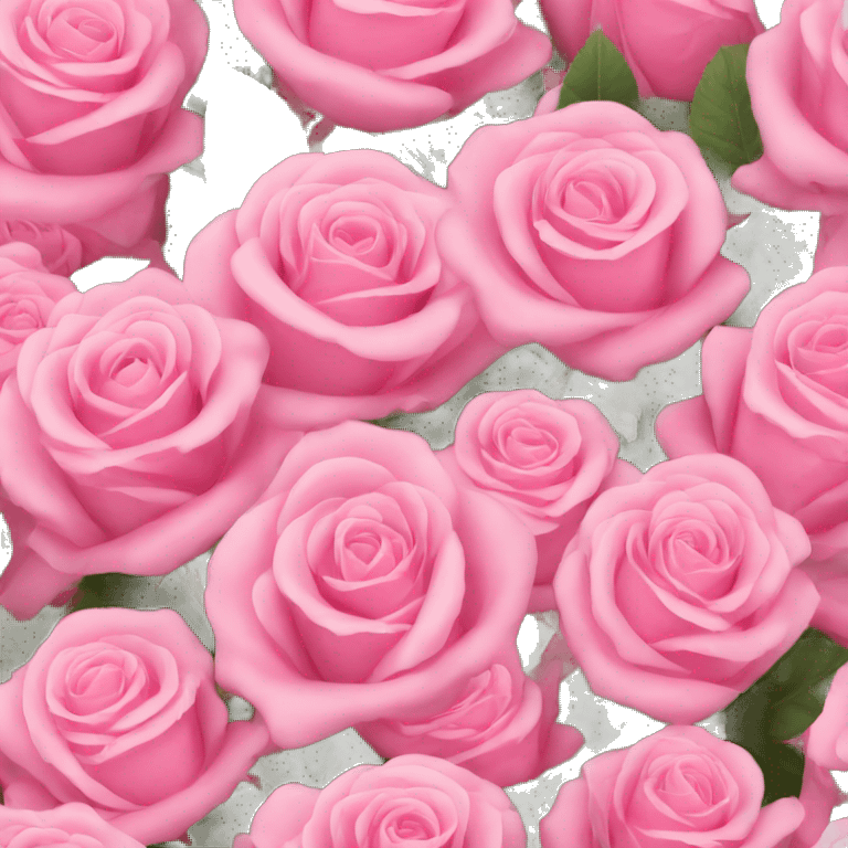 pink roses bouquet emoji