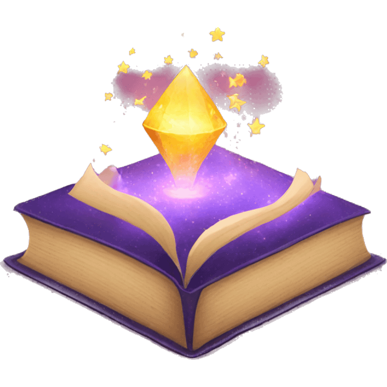 magic book emoji