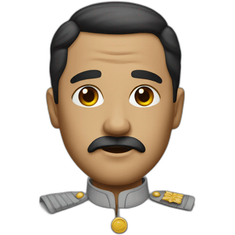 A dictator emoji