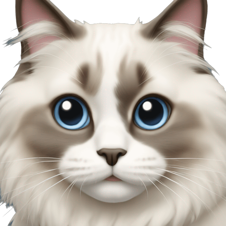 Ragdoll cat emoji