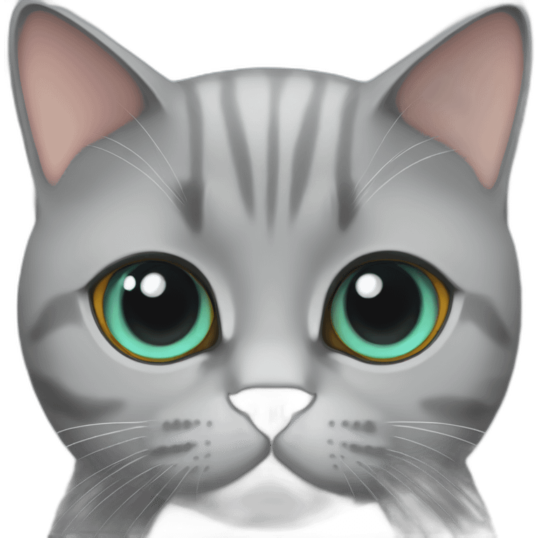 british shorthair cat emoji