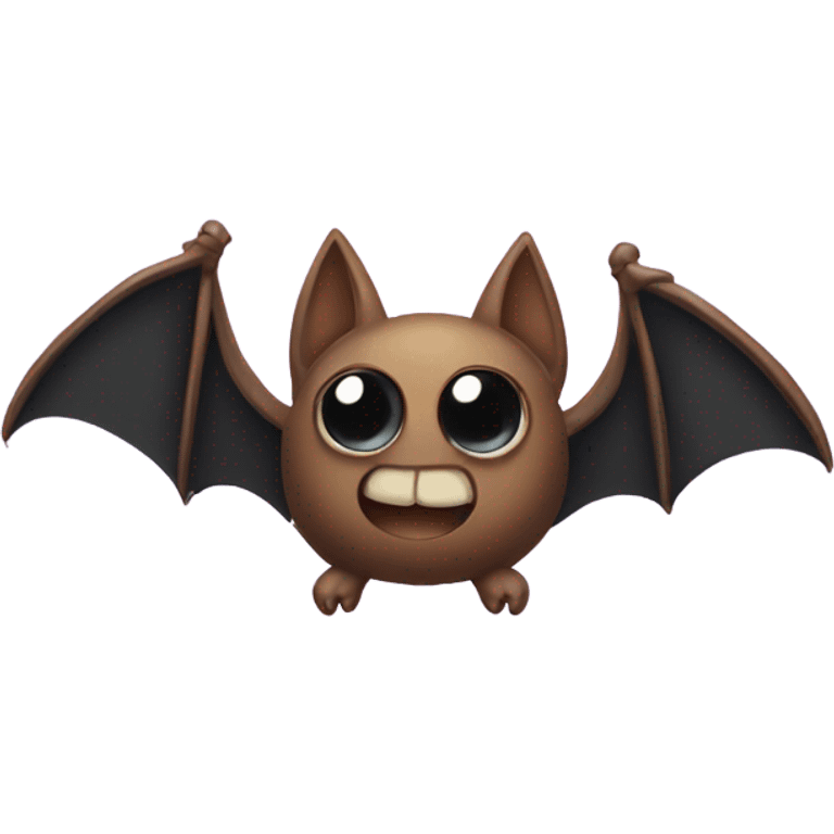 bat with bows on its wings  emoji