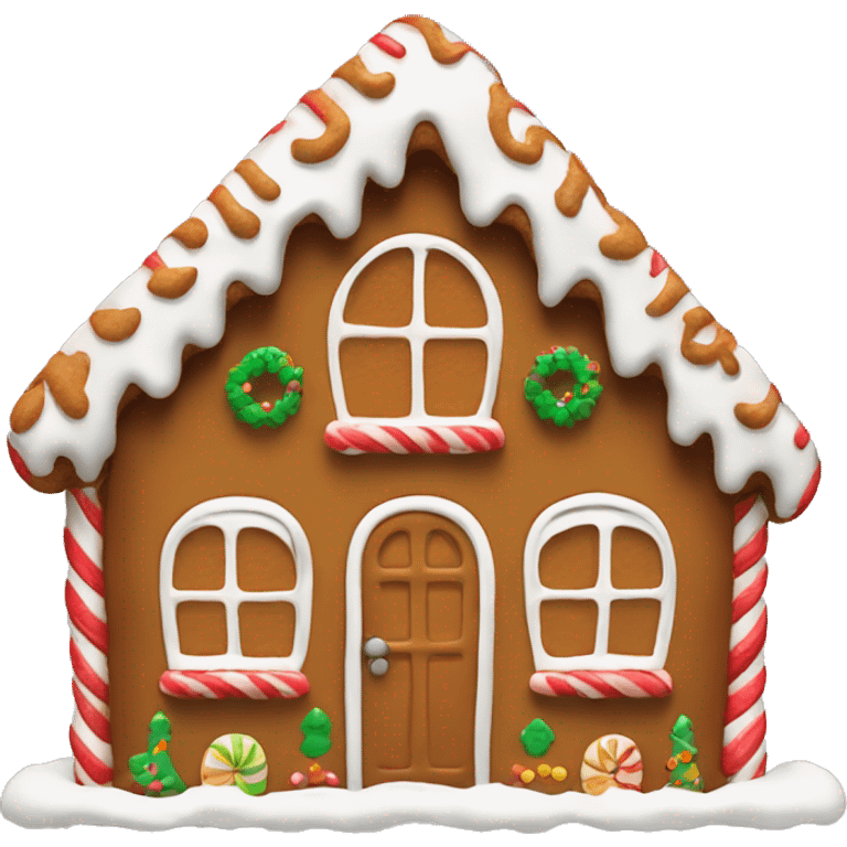 Ginger bread house  emoji