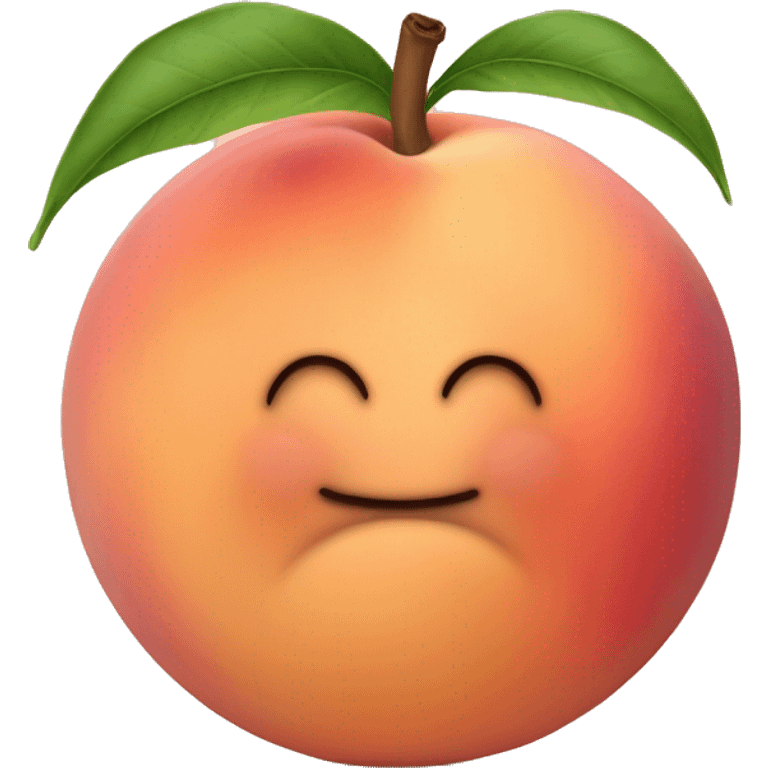 Peach with legs emoji