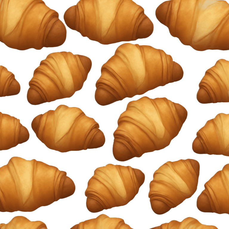 croissant with nuts emoji