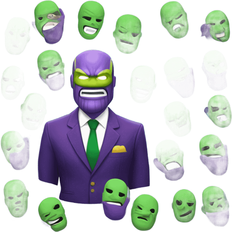 Thanos squid games  emoji