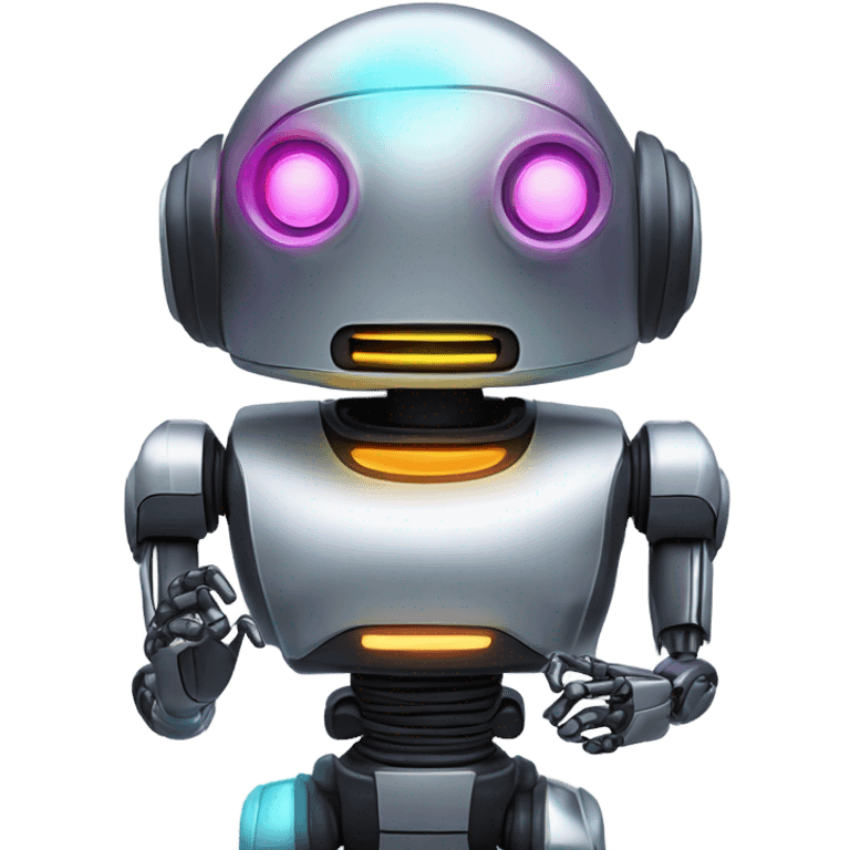 Dubstep robot emoji