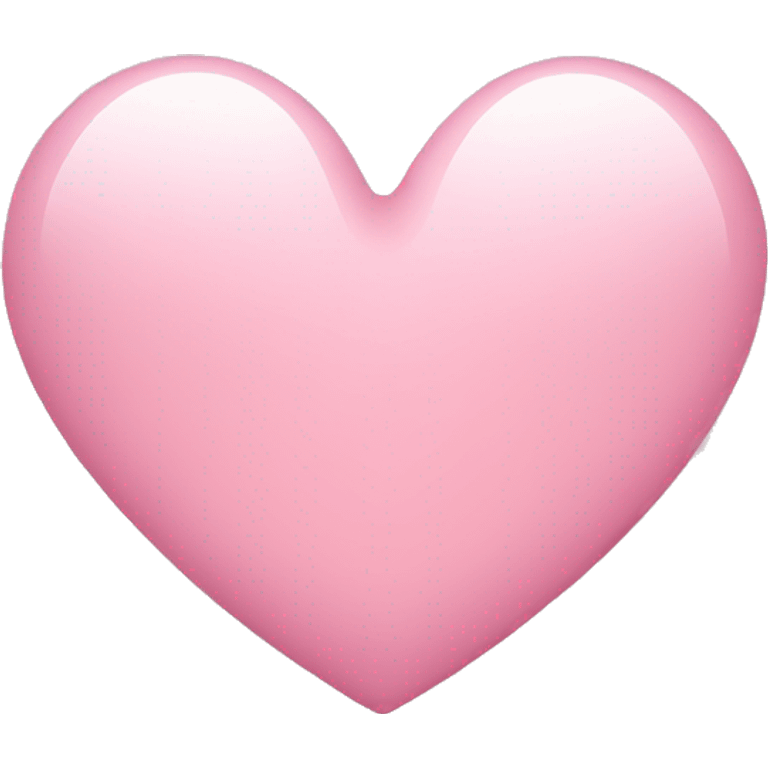 light pink heart emoji  emoji