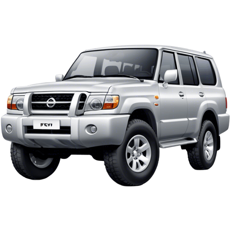 Nissan Patrol - Nissan (Model Year: 2022) (Iconic colour: Silver) emoji