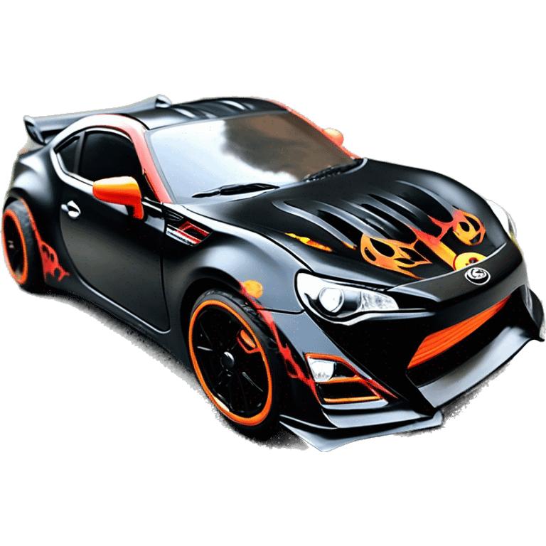    Hot wheels Darth Vader themed Scion FR-S scary Halloween monster rc car emoji