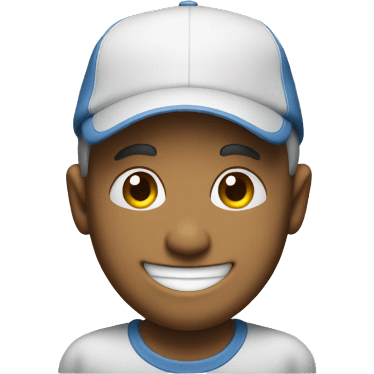 smiling face with cap  emoji