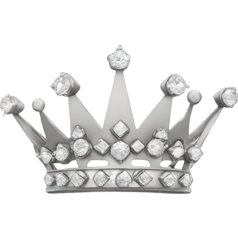 crown with diamond chain emoji