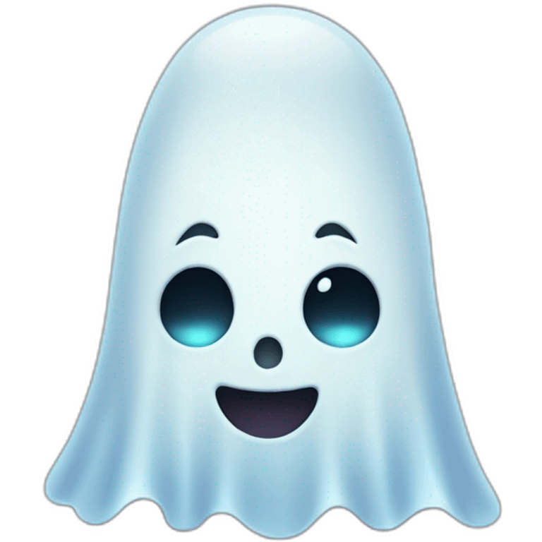 Cute ghost emoji