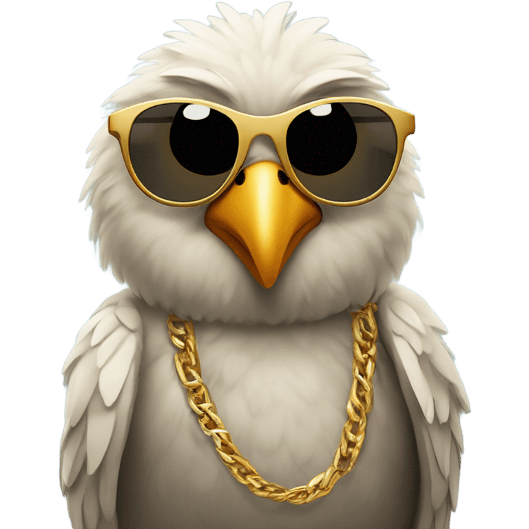 Swaggiest bird emoji