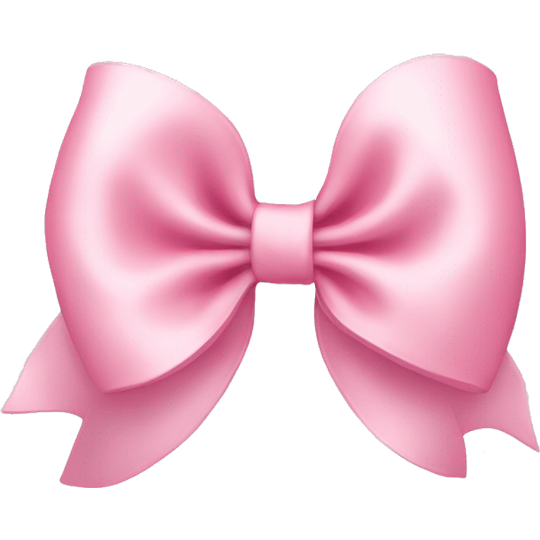 light pink bow emoji