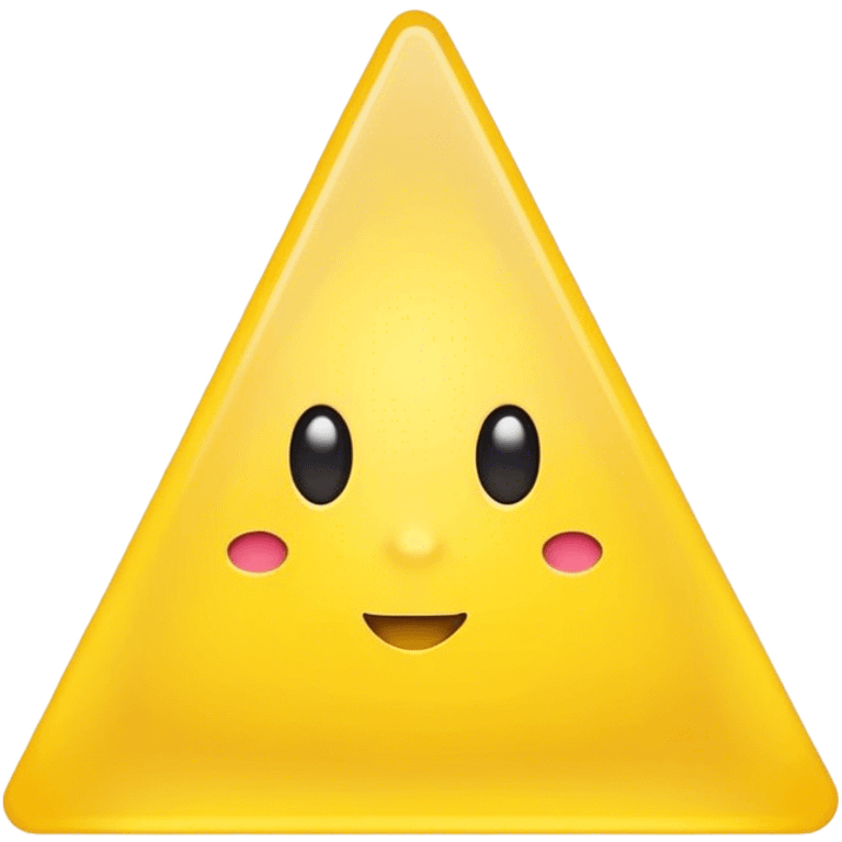 45 inside triangle emoji