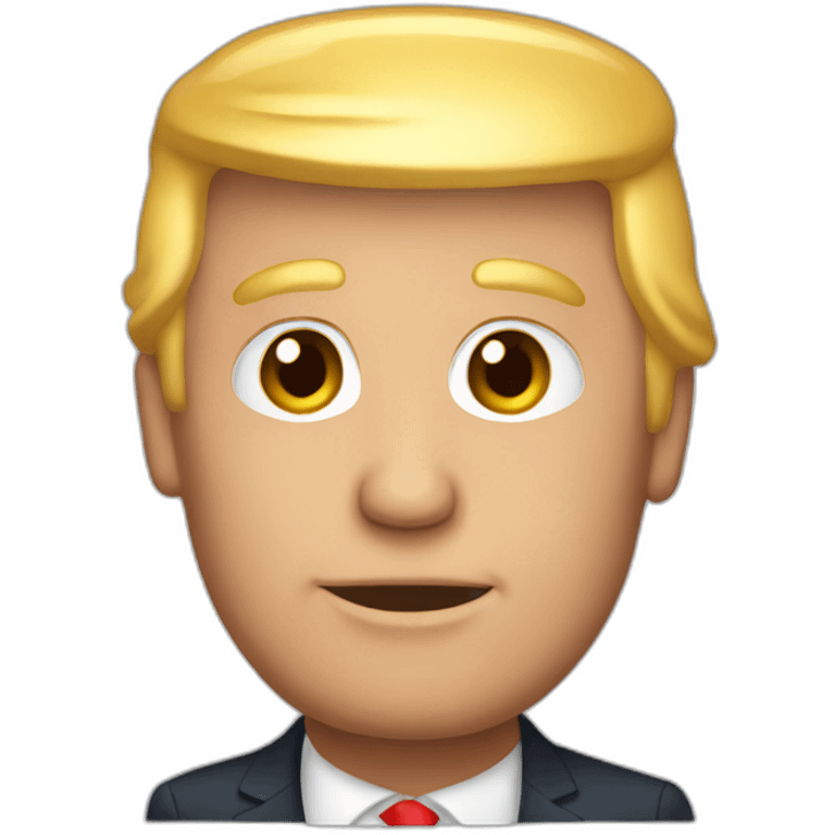 gay donald trump emoji