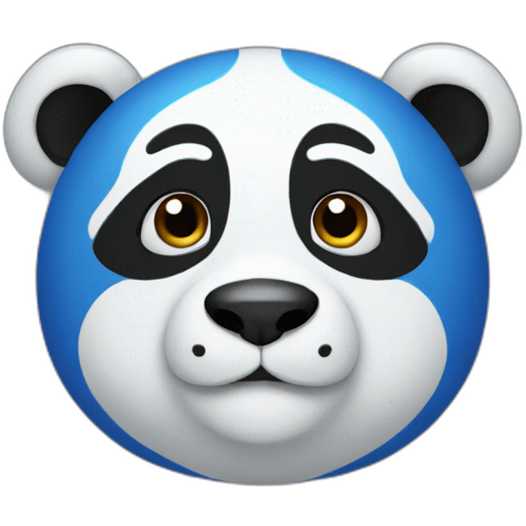 Blue Panda emoji