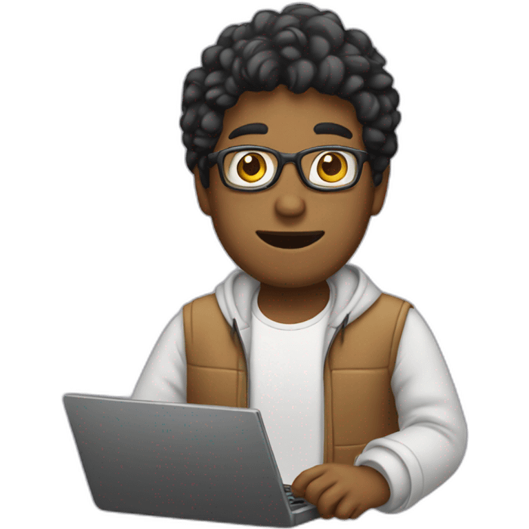 person with a laptop emoji