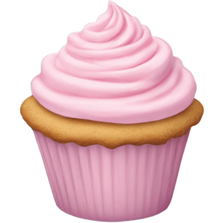 pastel pink cupcake emoji