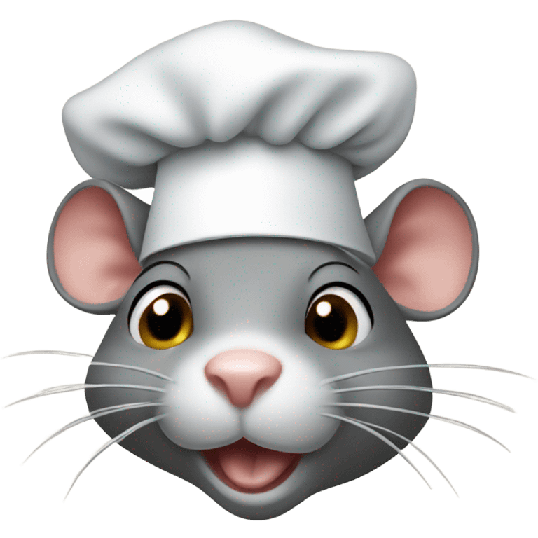 Rat in chef hat  emoji