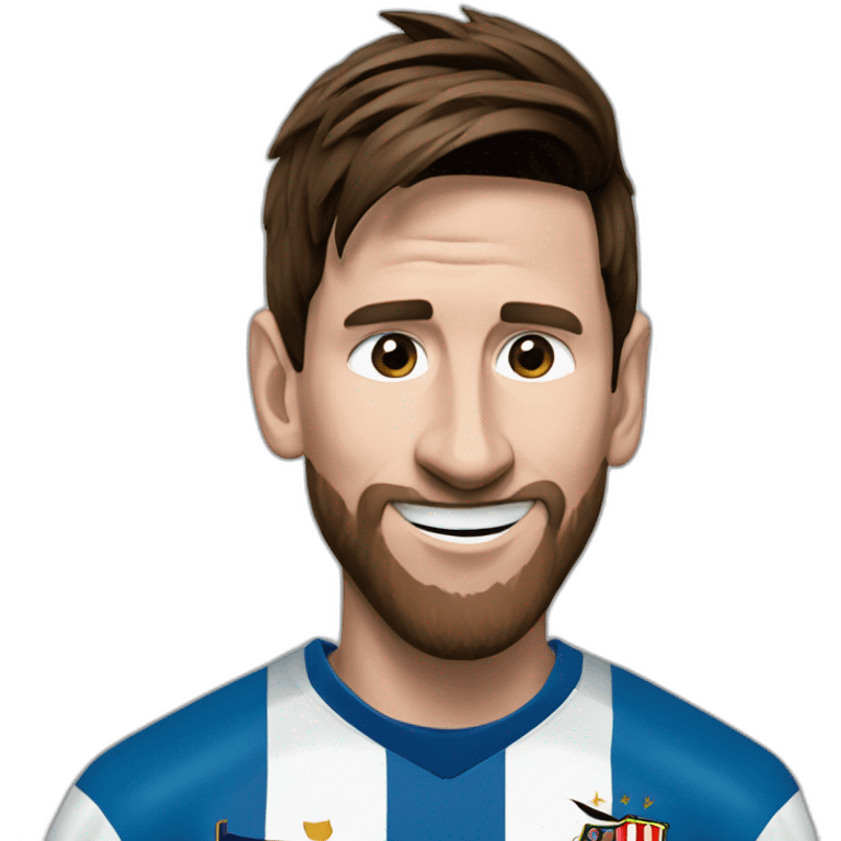 Messi célébration  emoji