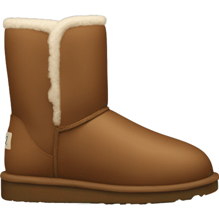 Brown Ugg boots emoji