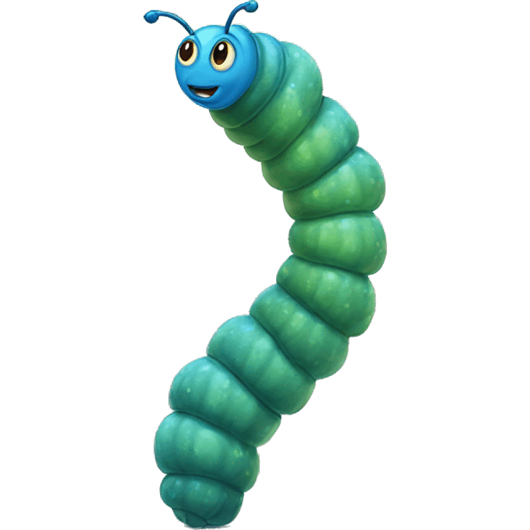 absolem blue catepillar emoji