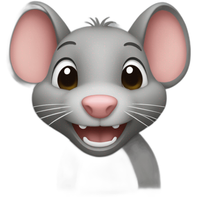 rat qui montre ses dents  emoji