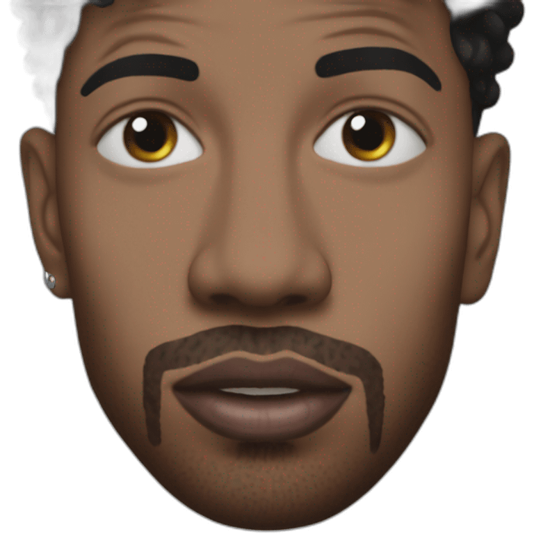  21 savage tatoo face emoji