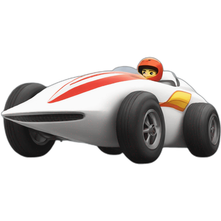 Speed racer emoji