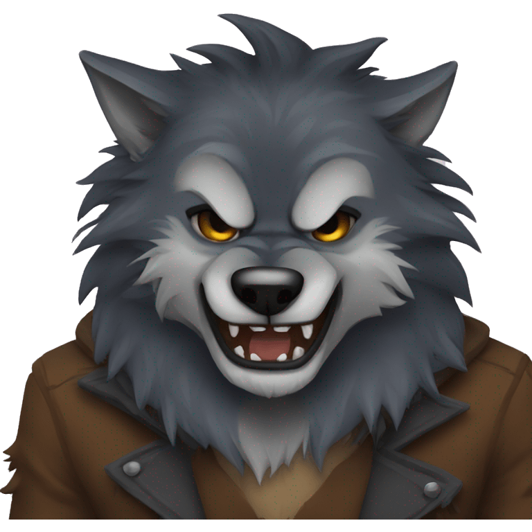 Werewolf emoji