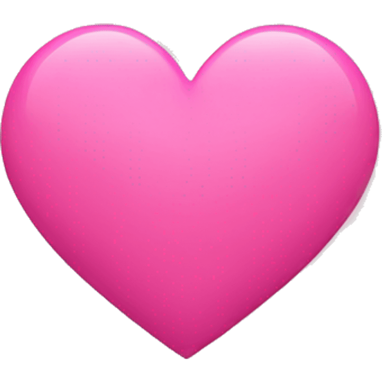 Heart pink  emoji