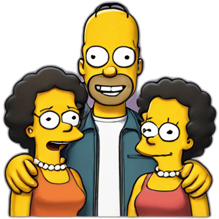 simpson family emoji