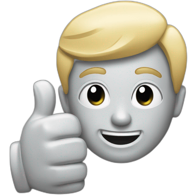 nickel-thumb-up emoji