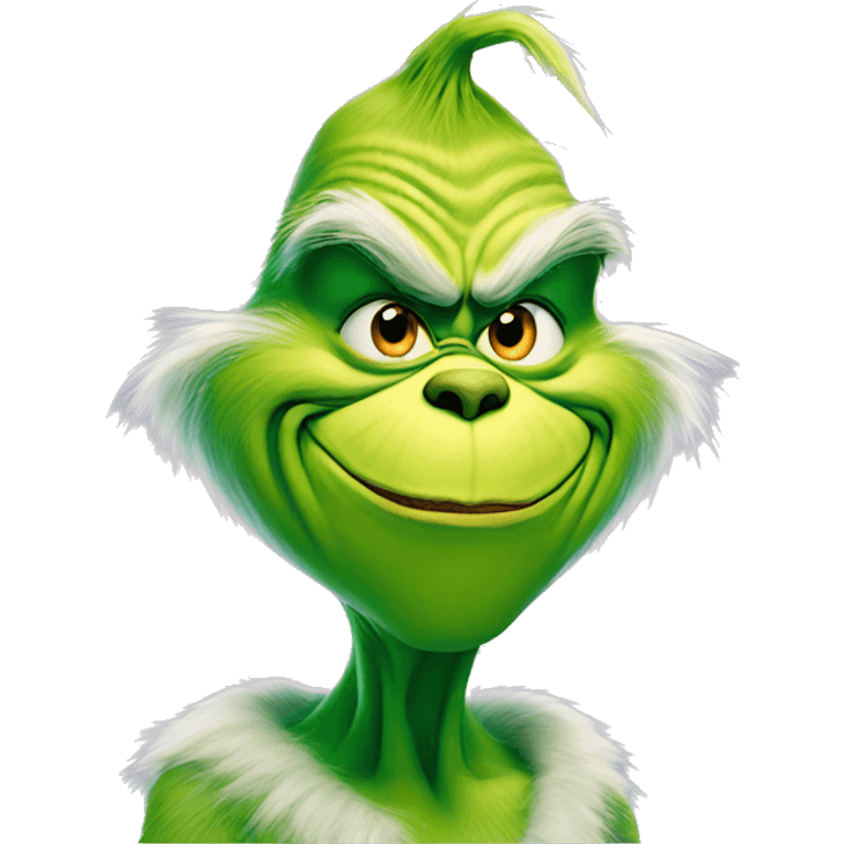 The grinch emoji