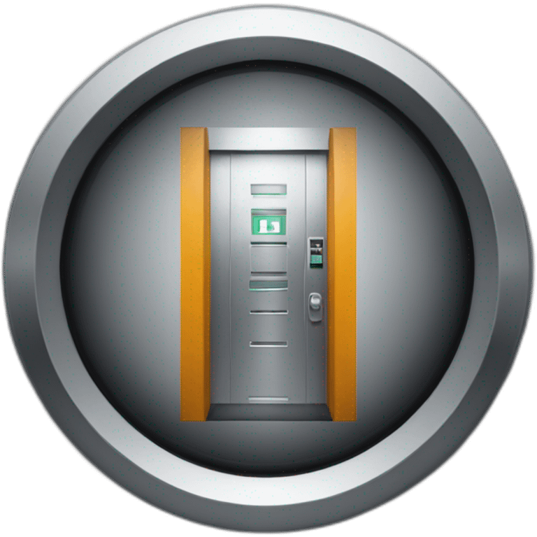 Elevator button emoji