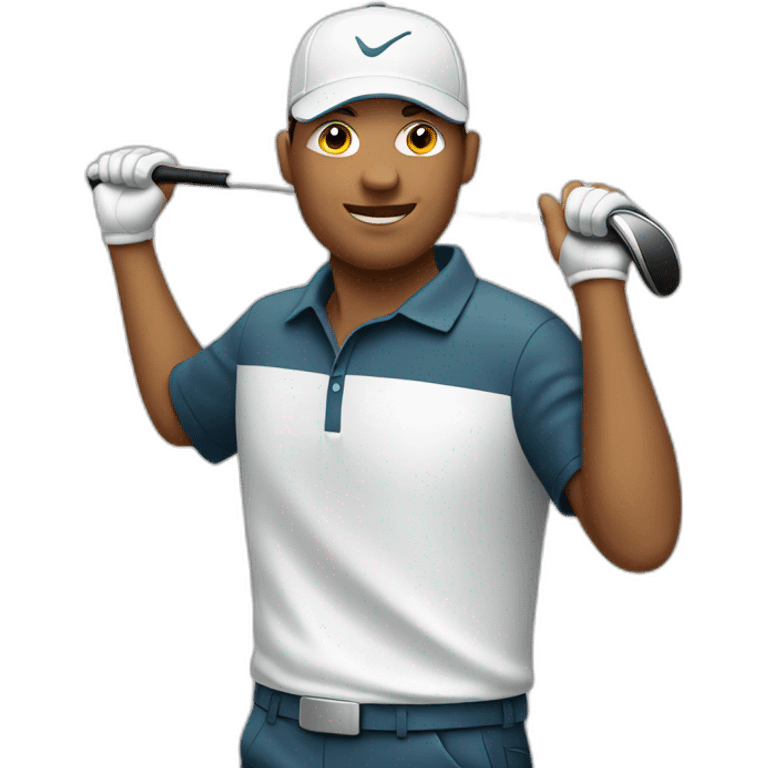 Golfer emoji