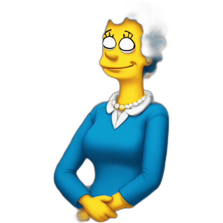 marge simpson emoji