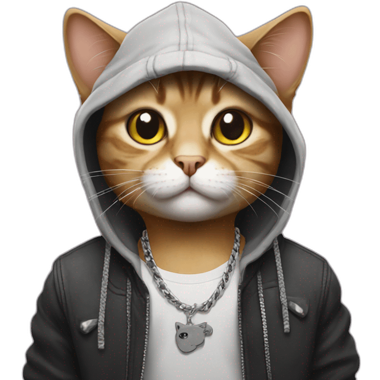 gangsta cat cute  emoji