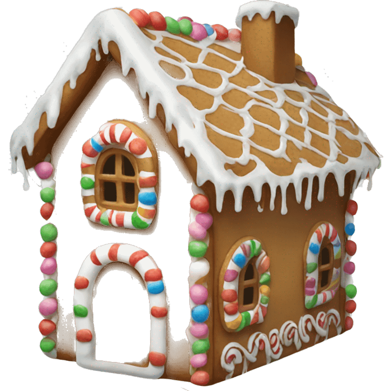 gingerbread house  emoji