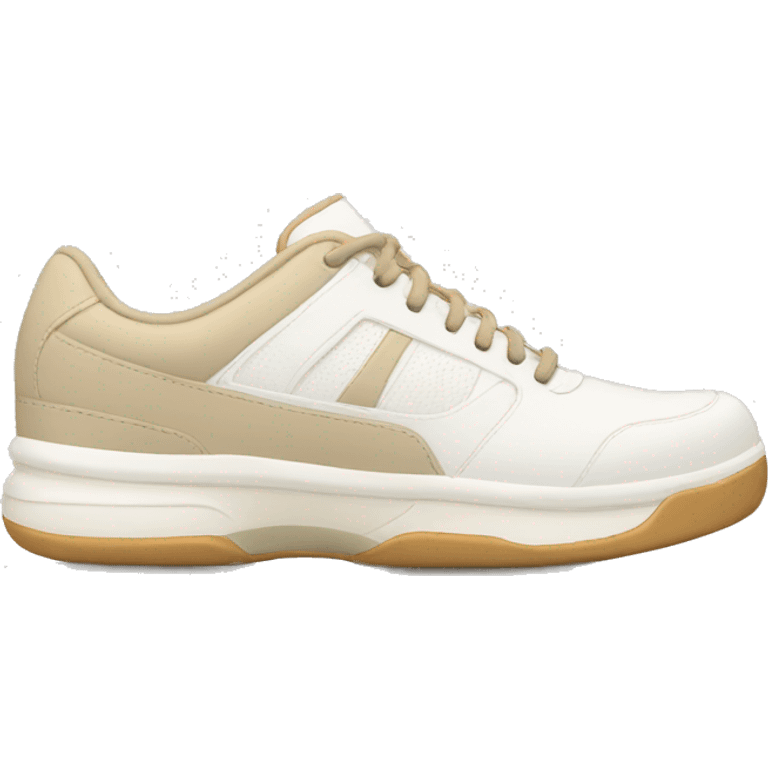 white and beige tennis shoes emoji