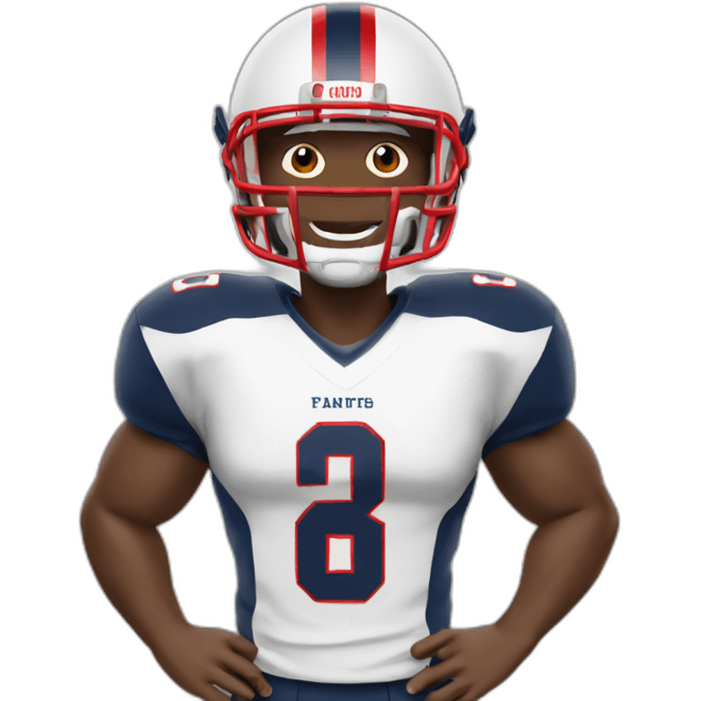 American football player emoji