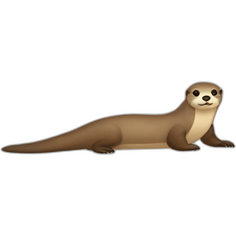 loutre sur torue emoji