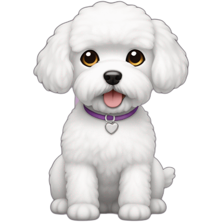 bichon frise emoji