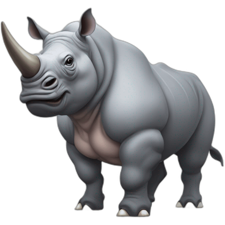 muscle rhino emoji