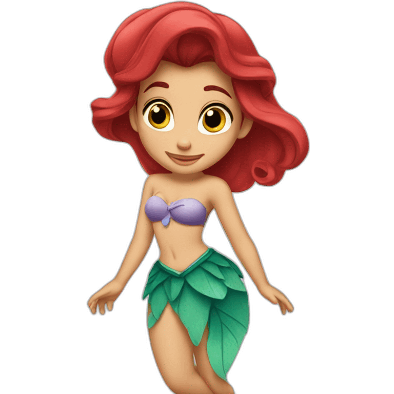 ariel disney emoji